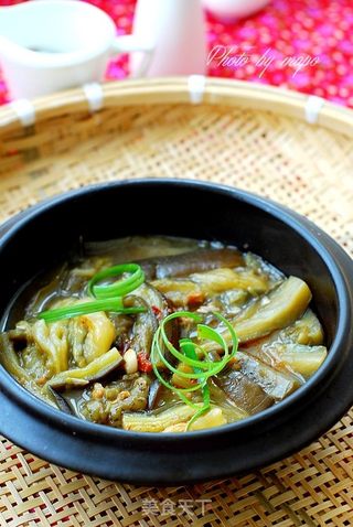 超级下饭菜----咸鱼茄子煲(免炸版)的做法步骤:17
