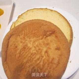 芒果奶油蛋糕的做法步骤:7