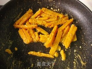 精打细算过日子---蛋黄焗南瓜的做法步骤:8