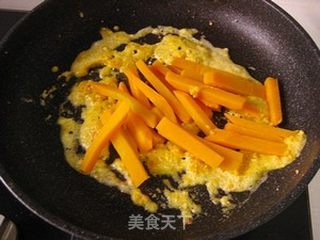 精打细算过日子---蛋黄焗南瓜的做法步骤:7