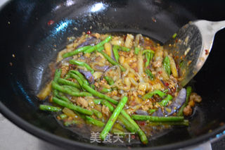 茄子烧豆角的做法步骤:12