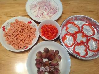 9寸腊味披萨的做法步骤:6