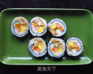 紫菜包饭的做法步骤:13