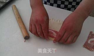 培根奶酪哈司面包的做法步骤:4