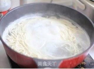 喷香味足,爽滑劲道,一碗无敌好味道的——葱油拌面的做法步骤:10