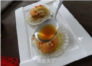 一定要试一试的集鲜美、有面儿、快手为一体的宴客菜——蒜蓉粉丝蒸扇贝的做法步骤:14