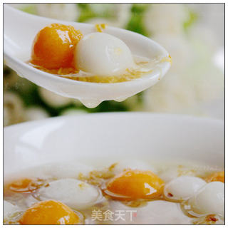 汤圆也可以变可爱------胡萝卜桂花汤圆的做法步骤:9