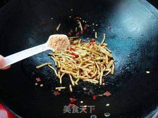 剁椒炒鱼腥草的做法步骤:6