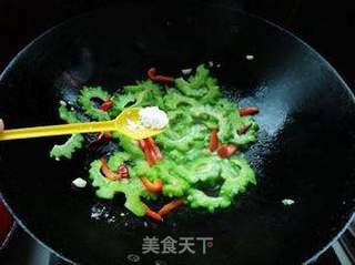 素炒苦瓜的做法步骤:10