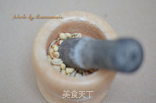 果仁紫薯饼的做法步骤:5