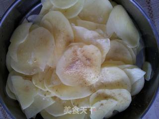 香脆无油薯片的做法步骤:4