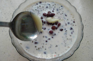 牛奶红豆西米露的做法步骤:6