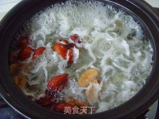 夏季养颜甜品---皂角米银耳羹的做法步骤:4