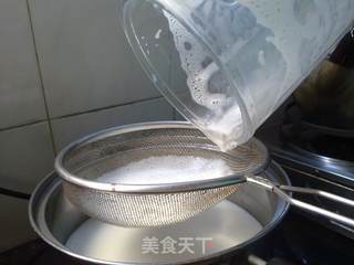 山药绿豆冰棒的做法步骤:4