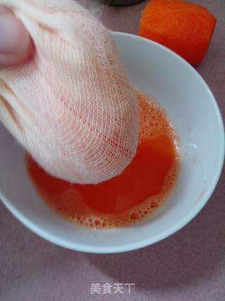 【仿真蛋糕】——南瓜胡萝卜馒头的做法步骤:3