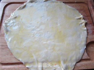 鸡油手抓饼的做法步骤:8