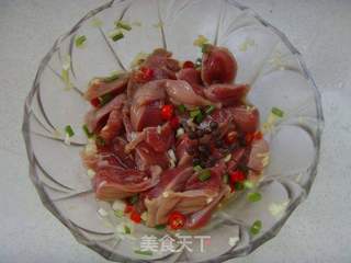 麻辣脆爽----盐水鸡肫的做法步骤:4