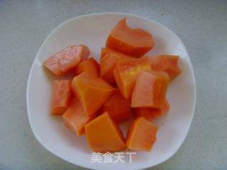 健脾消食---木瓜排骨汤的做法步骤:2
