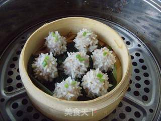 鲜香浓郁,糯而不腻---珍珠丸子的做法步骤:9