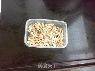 奶香海参肉丝粥的做法步骤:7