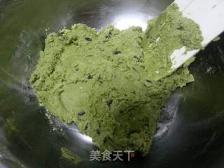 抹茶蜜豆饼干的做法步骤：10