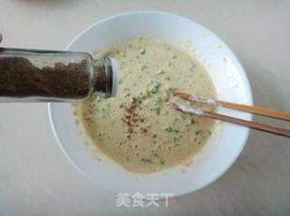 简单做,健康吃——葱花鸡蛋燕麦饼的做法步骤:6