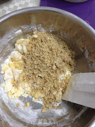 桃酥迷你版----一口酥的做法步骤:3