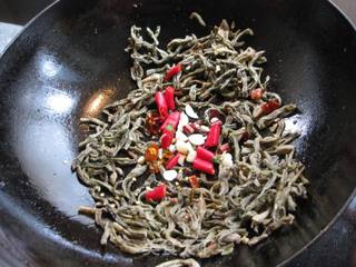 肉丝干豆角的做法步骤:6