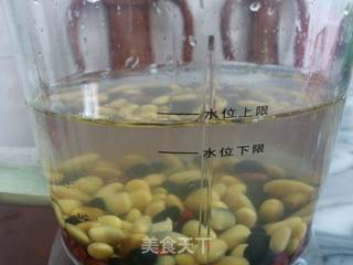 三色豆豆漿的做法步骤:3