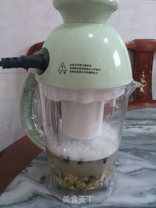 三色豆豆漿的做法步骤:5