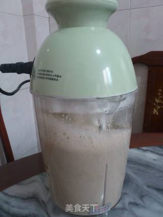 三色豆豆漿的做法步骤:6