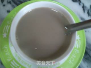 三色豆豆漿的做法步骤:9