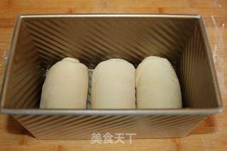 【百分百零失败方子】奶香吐司的做法步骤:12