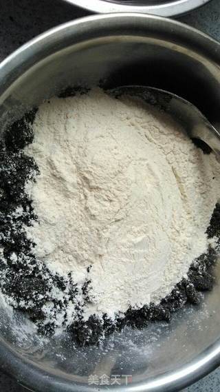 营养黑芝麻糊的做法步骤:6