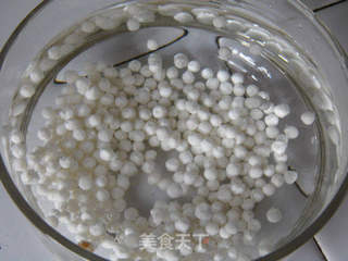 微波炉也能煮西米-————————【珍珠奶茶】的做法步骤:2