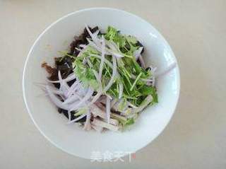 木耳拌肉丝的做法步骤:7