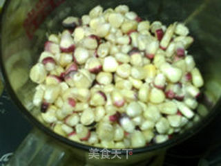糯玉米碗糕的做法步骤:3