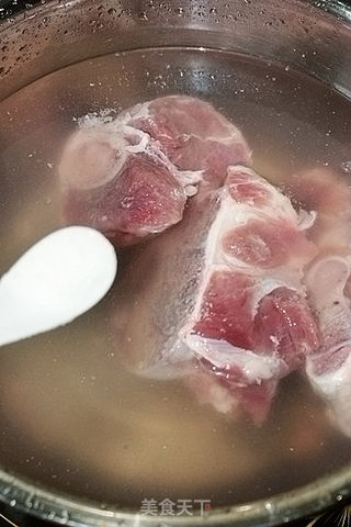 裙带冬瓜大骨汤的做法步骤:4