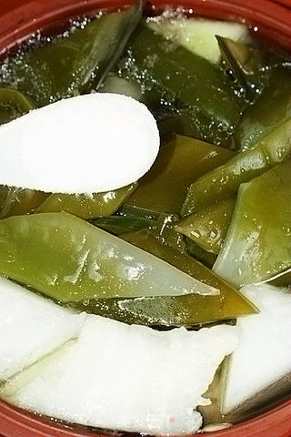 裙带冬瓜大骨汤的做法步骤:9