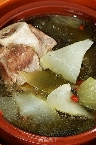裙带冬瓜大骨汤的做法步骤:10
