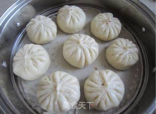豆沙包的做法步骤:10
