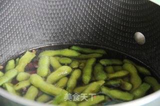 五香毛豆的做法步骤:6