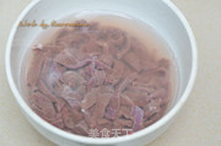 鱼腥草炒肝丝的做法步骤:6