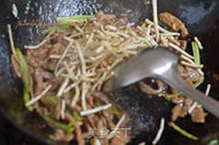 鱼腥草炒肝丝的做法步骤:13