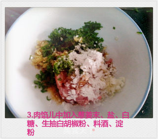 冬瓜猪肉饺子的做法步骤:3