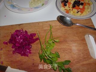 蔬菜沙拉的做法步骤:4