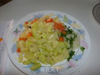 蔬菜沙拉的做法步骤:5