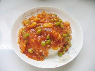 让米饭超有滋味——风味茄汁虾饭的做法步骤：12