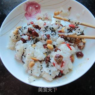 糯米芝麻饭团的做法步骤：5