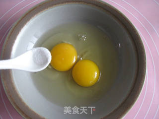 鲜藕蛋羹的做法步骤:4